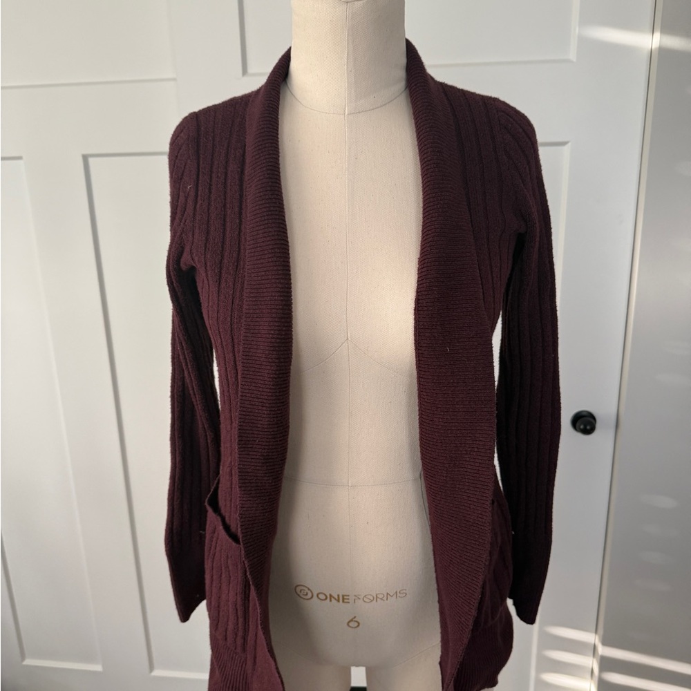Loft Outlet Burgundy Sweater XS